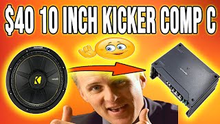 My Experience With A 40 Dollar 10 Inch Kicker Comp C Subwoofer