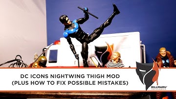 DC Icons Nightwing Thigh Mod
