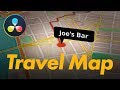 Travel Map in DaVinci Resolve