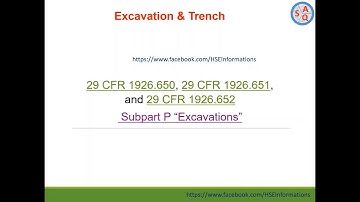 Causes of Trench Failure