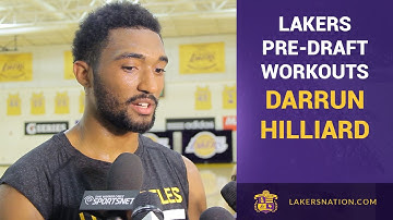 Lakers Pre-Draft Workouts: Darrun Hilliard