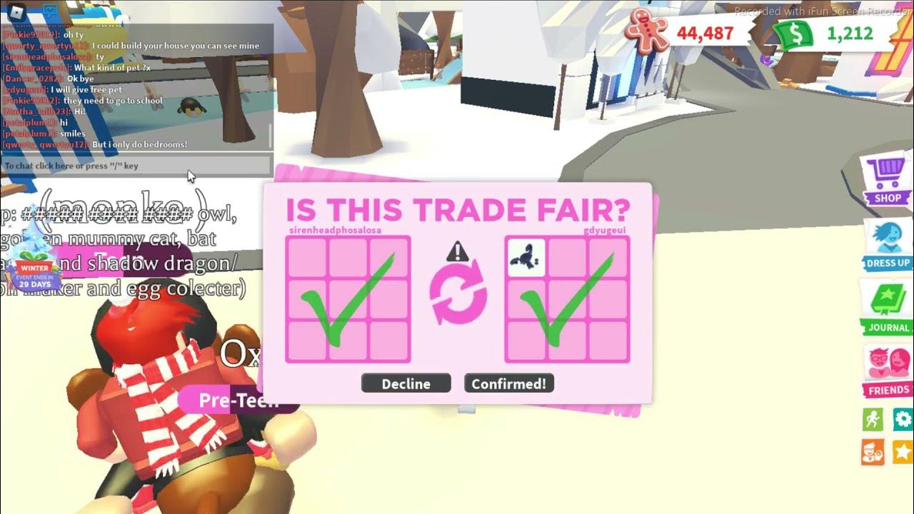 Honesty test adopt me roblox (Chick Buck Cheek) YouTube