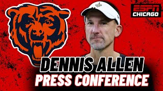 Dennis Allen’s FIRST Words as Bears DC: Full Introductory Press Conference