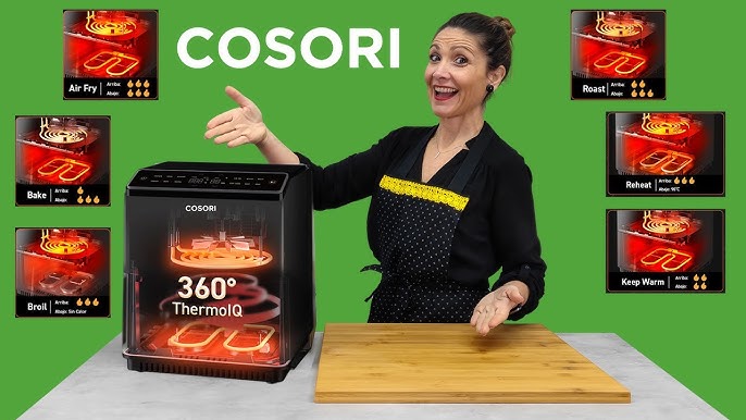 Sabes cómo utilizar los modos de la Cosori Dual Blaze Chef Edition? 