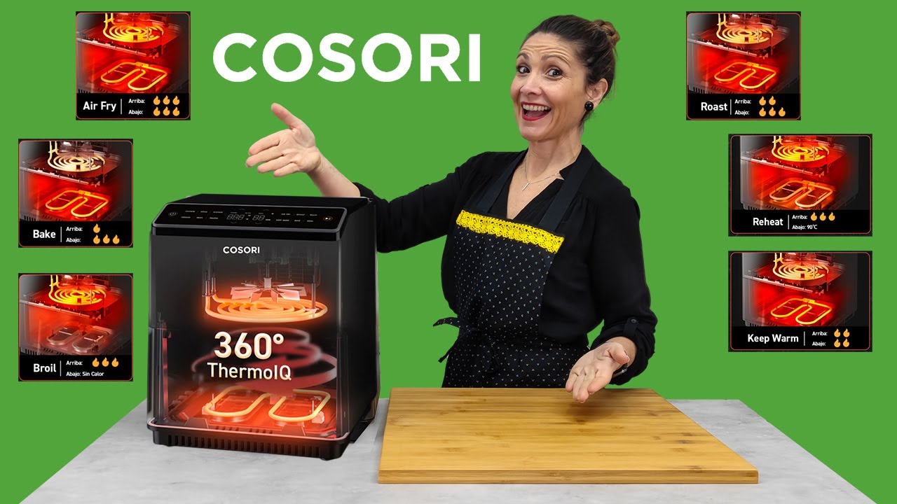 Cosori España - Adaptar el cocinado de tu Cosori Dual Blaze Chef Edition al  objetivo de cocinado que tengas, permite obtener mejores resultados y  sabores más deliciosos. Pásate al cocina inteligente y