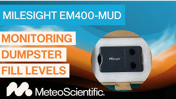 Dumpster Monitoring in 5 Minutes | Milesight EM400-MUD (LoRaWAN + Helium)