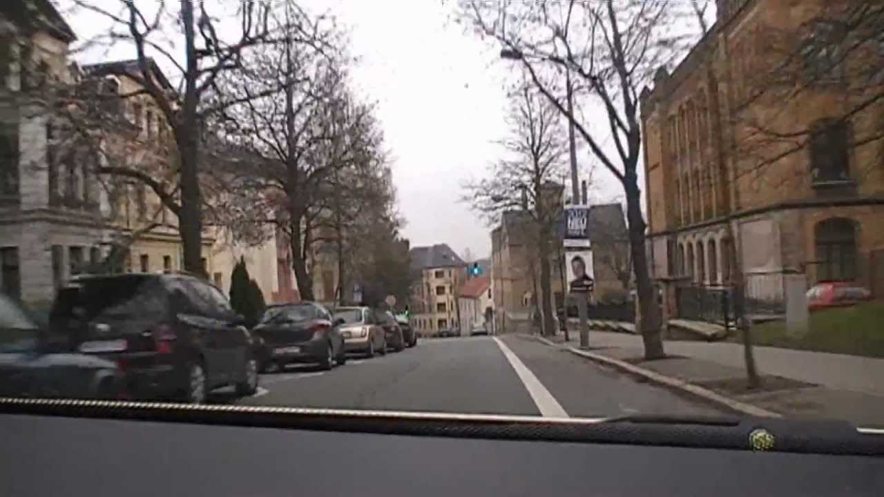 Zeitrafferfahrt Altenburg Stadt und Land