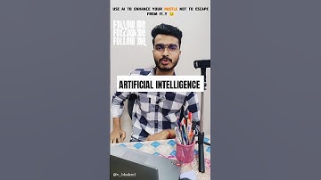 AI Won’t Replace You… But Your Laziness Will.!! #shorts #youtubeshort #ai #artficialintelligence