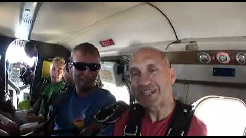 Fred Latimer SKYDIVES!!!