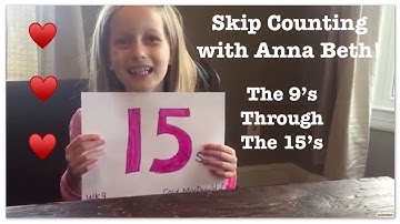 Skip Counting 9s - 15s | CC Math Week 5-9