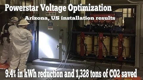 Powerstar USA Voltage Optimization Installation | Saves Energy