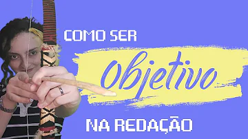 Qual é o objetivo de uma redação?