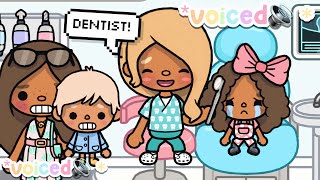 Trip To The *DENTIST! 🦷* Bad Results… || *voiced 🔊* || Toca Boca Roleplay