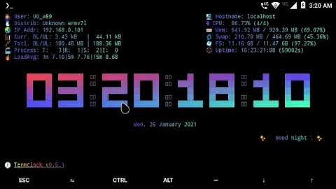Termclock