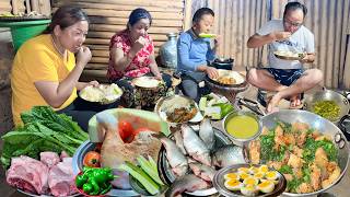 Organic Food Cooking in Countryside Compilation in 4K | Simple Village Life of Nepal