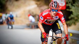 Roglič BIZARRE Attack into Descent Crash | Vuelta a España Stage 10 2021