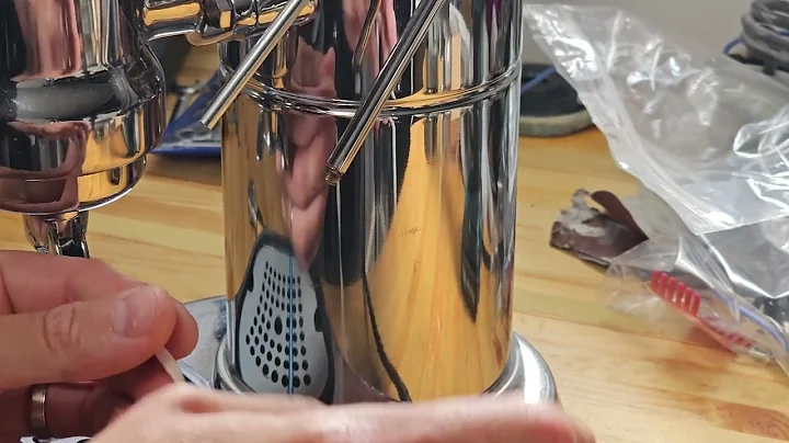 Coffee Sensor La Pavoni Lever custom single hole steam tip or extender installation tutorial