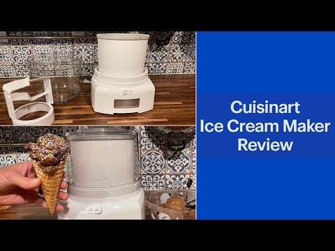 Cuisinart Frozen Yogurt Ice Cream & Sorbet Maker Review