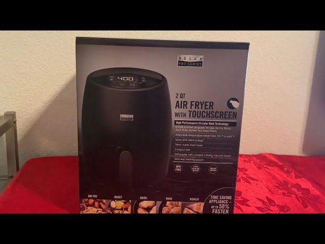 90125 BELLA Pro 8QT Air Fryer Product video 