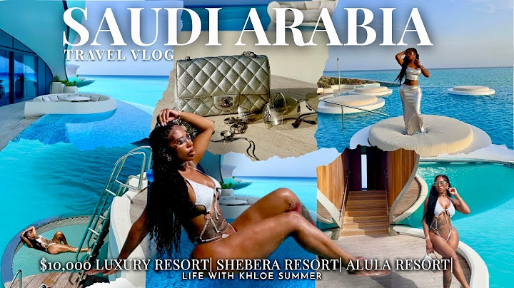 TRAVEL VLOG| Saudi Arabia🌏 $10,000 LUXURY Resort| Shebera Resort| Alula Resort| My 58th Country!