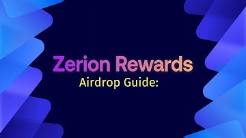 Step-by-Step Tutorial: Zerion Confirmed Airdrop