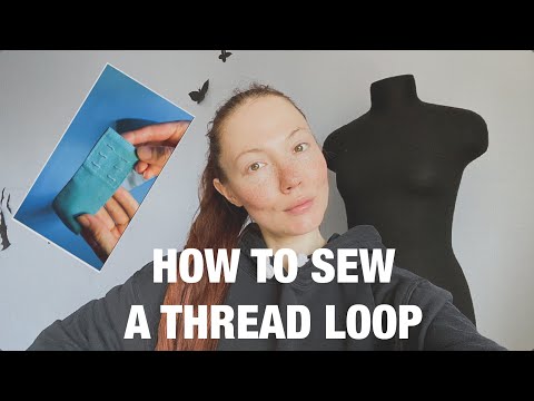 How to Sew a Thread Loop