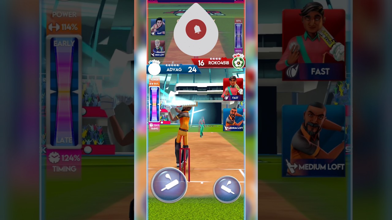 ADVAG vs Roko4518 Stick Cricket Clash PvP