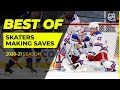 Skaters Making Saves from the 2020-21 NHL Season