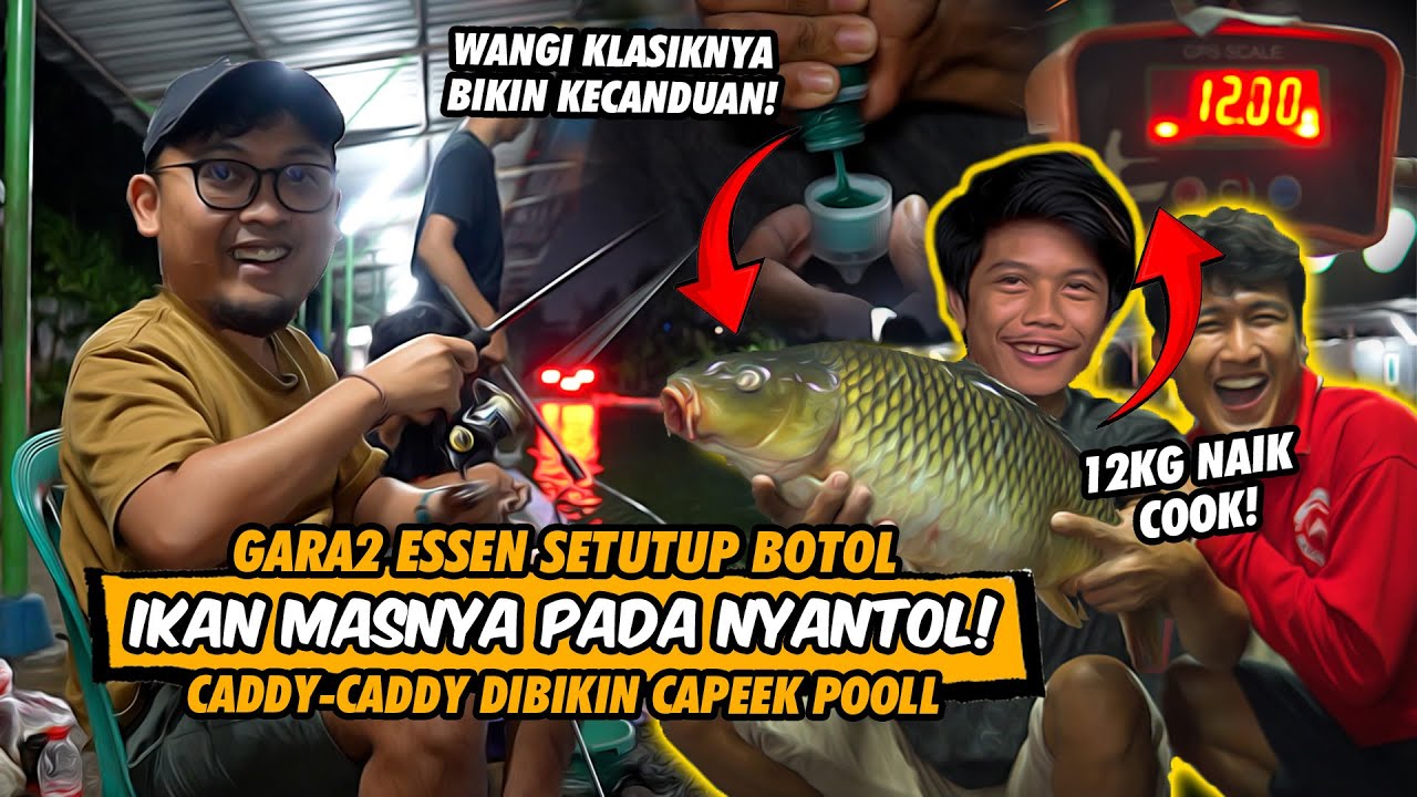 GAK ADA PEGELNYA!! STRIKE SAMPE RATUSAN, UMPAN KAMPUNG HALAMAN BIKIN OCEA PRO NGERINTIH KEENAKAN!!