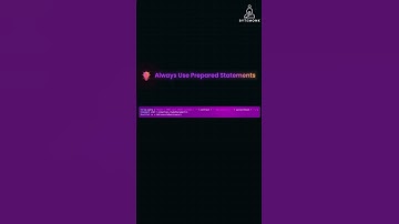 Stop SQL Injections with Prepared Statements 🔒