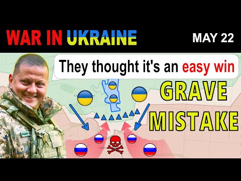 22 May: NOT SO FAST! Ukrainian Forces STOP & COUNTERATTACK RUSSIANS in Urozhaine | War in Ukraine