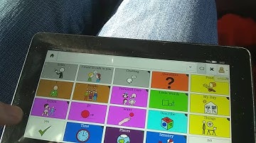 Adult with Autism requesting sensory using coughdrop