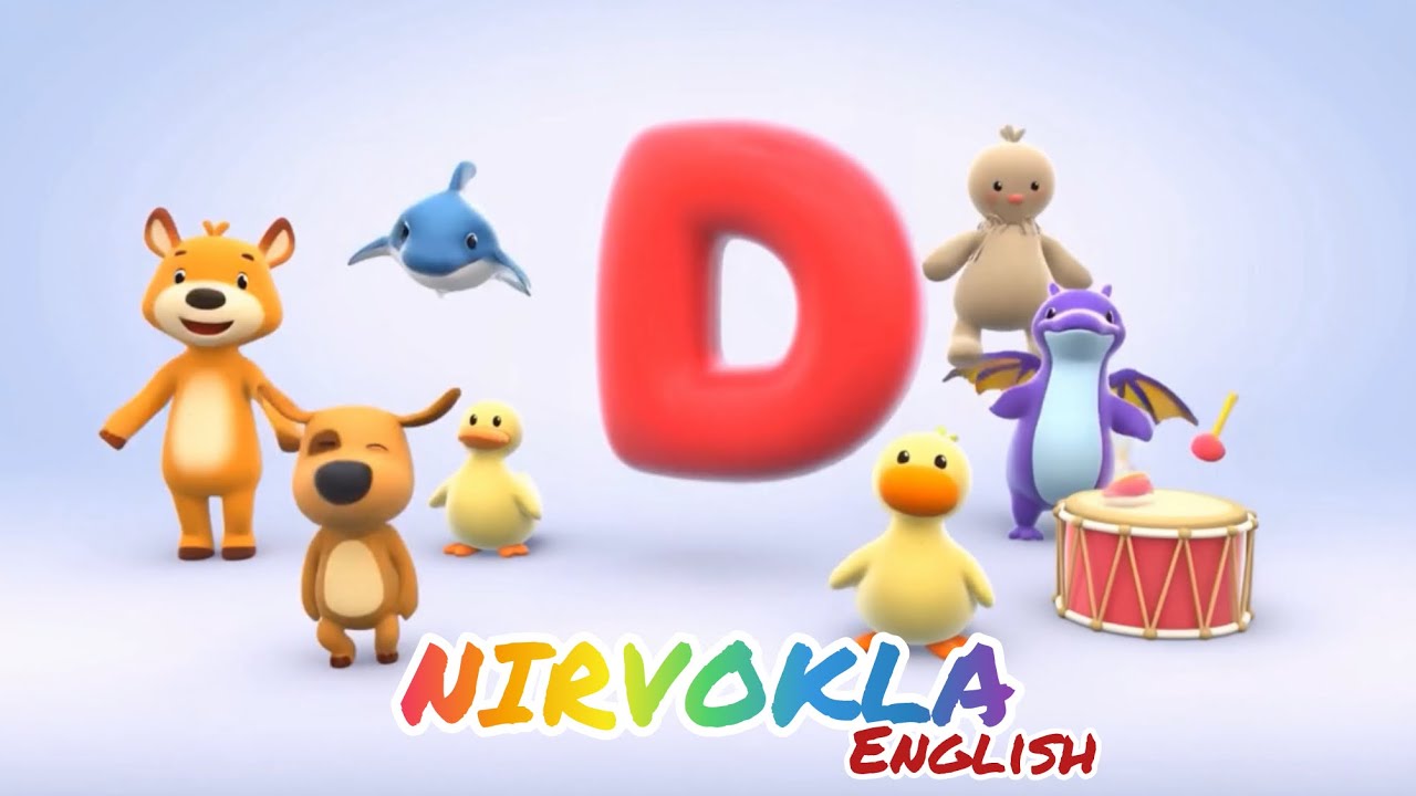 Alphabet D - Let's Learn and Play_ English - YouTube