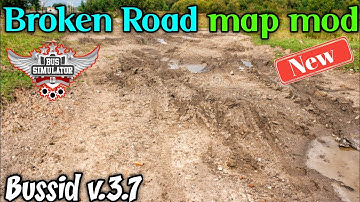 Map Mod Bussid 3.7- New Broken off-road map mod for bus simulator Indonesia by AS gaming 295