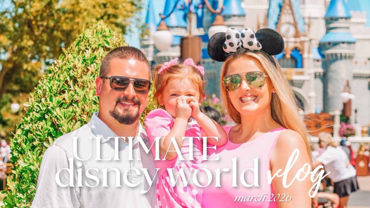 ULTIMATE DISNEY WORLD SPRING BREAK VLOG WITH A TODDLER! March 2026