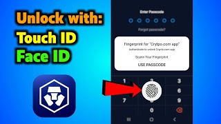 How To Enable Touch ID & Face ID Unlocking on Crypto.com
