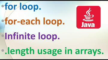 10-Core Java Tutorial|Loops| for | for each | infinite loop | array iteration | Eclipse example
