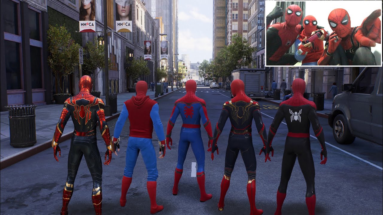 SPIDERMAN MCU PLAYING SPIDERMAN 2 (FUNNY FREE ROAM GAMEPLAY)