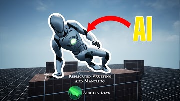AI Parkour with Replicated Vaulting and Mantling - Unreal Engine 5 Tutorial