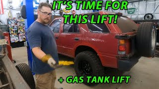1995 Honda Passport Isuzu Rodeo Lift and Fuel tank Raise