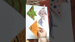 Easy Fish🐠 craft  #art #viral #drawing #shorts #simplecraft