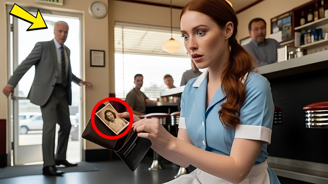 Milliardär verliert Brieftasche – Kellnerin öffnet sie und keucht: „Das ist ein Foto meiner Mutter!“
