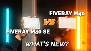 The Brightest Pocket Sized Light Just Got BRIGHTER And LIGHTER (Zhiyun Fiveray M40 SE vs M40)