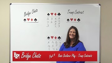 Trump Contracts-Bridge Chats | Basic Declarer Play Techniques-Part 4
