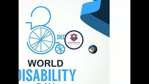 International Day of Disabled Persons!