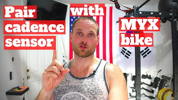 How to pair Wahoo cadence sensor with MYX bike with Beach Body OS