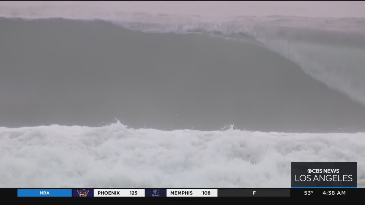 High Surf Advisory in effect for L.A. County beaches - YouTube