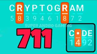 CRYPTOGRAM 711