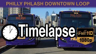 PHLASH Downtown Loop TimeLapse