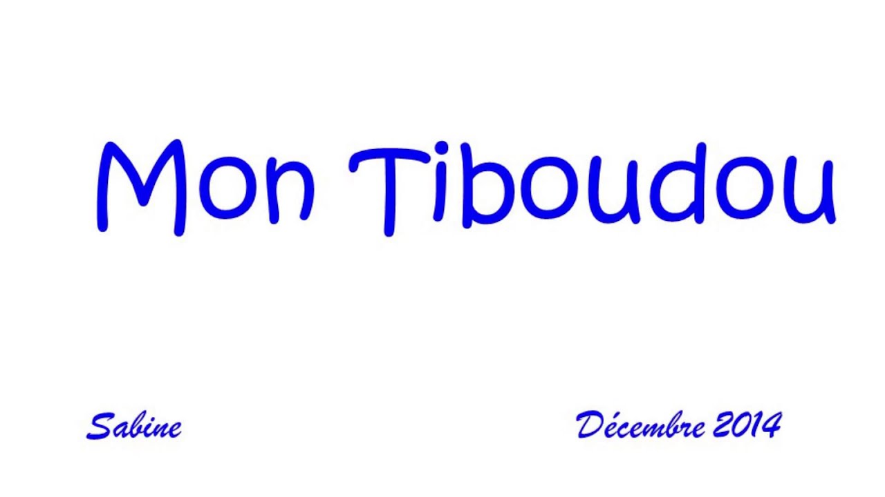 Une chanson pour Thibault !